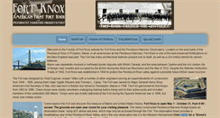 Desktop Screenshot of fortknox.maineguide.com